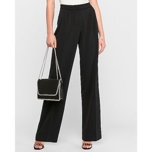 Wide Leg Black Trouser Express